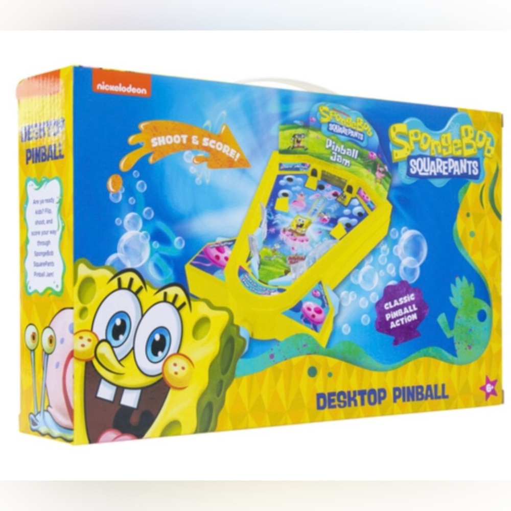 Spongebob Squarepants Desktop Pinball Game